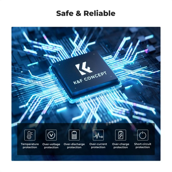 K&F Concept NP-FZ100 Battery Tripple Pack - 3 Batteries + Tripple Charger K&F Concept NP-FZ100 Battery Tripple Pack - 3 Batteries + Tripple Charger